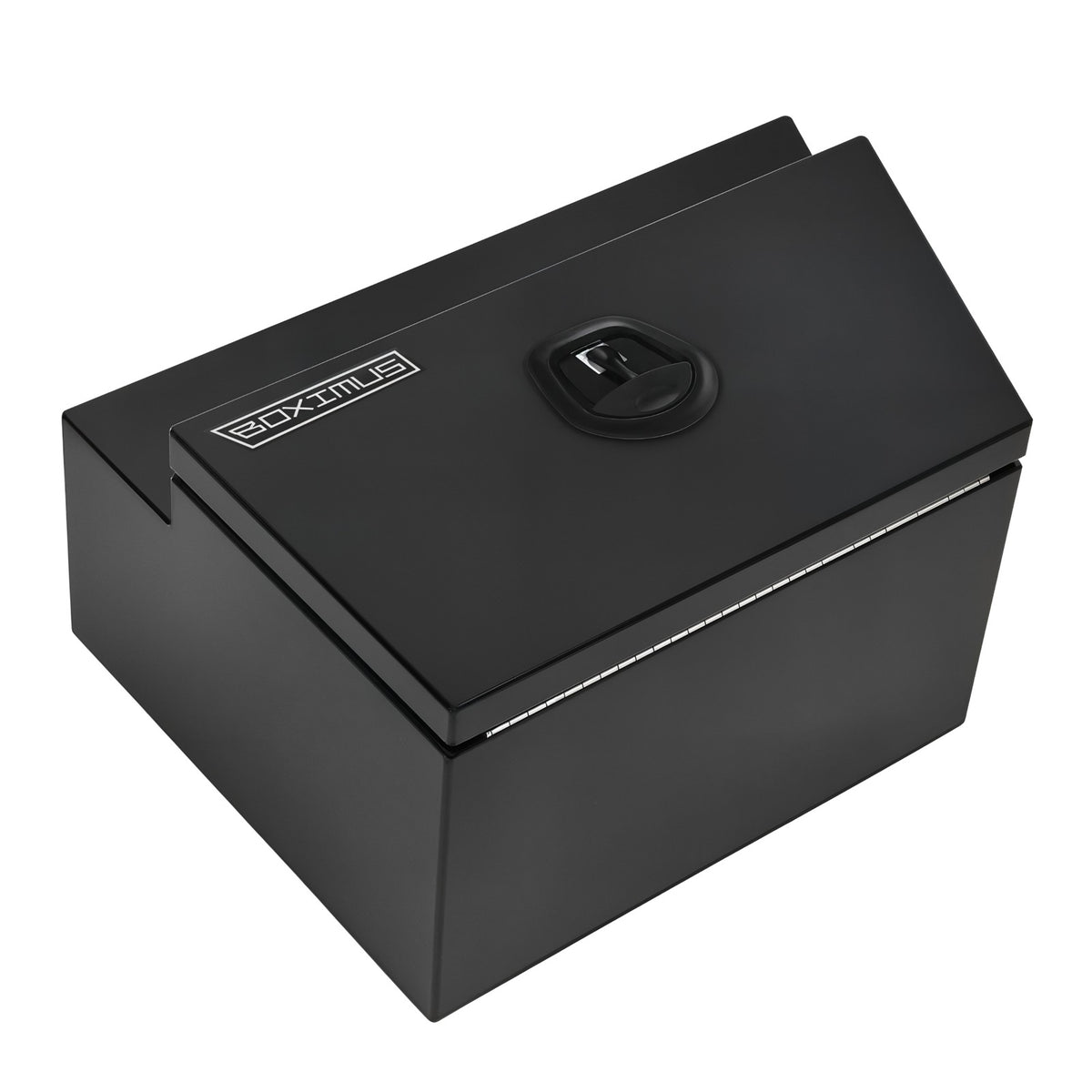 Boximus 600mm Black Aluminium Under Tray Ute Tool Boxes | 2mm Sealed Toolbox Pair Set