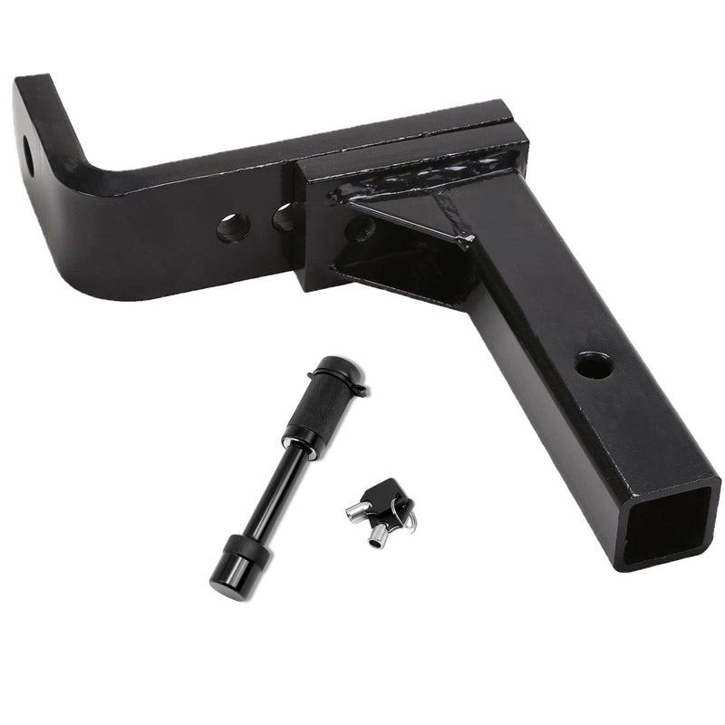 Adjustable Tow Bar Hitch Black Towbar Ball Spartan