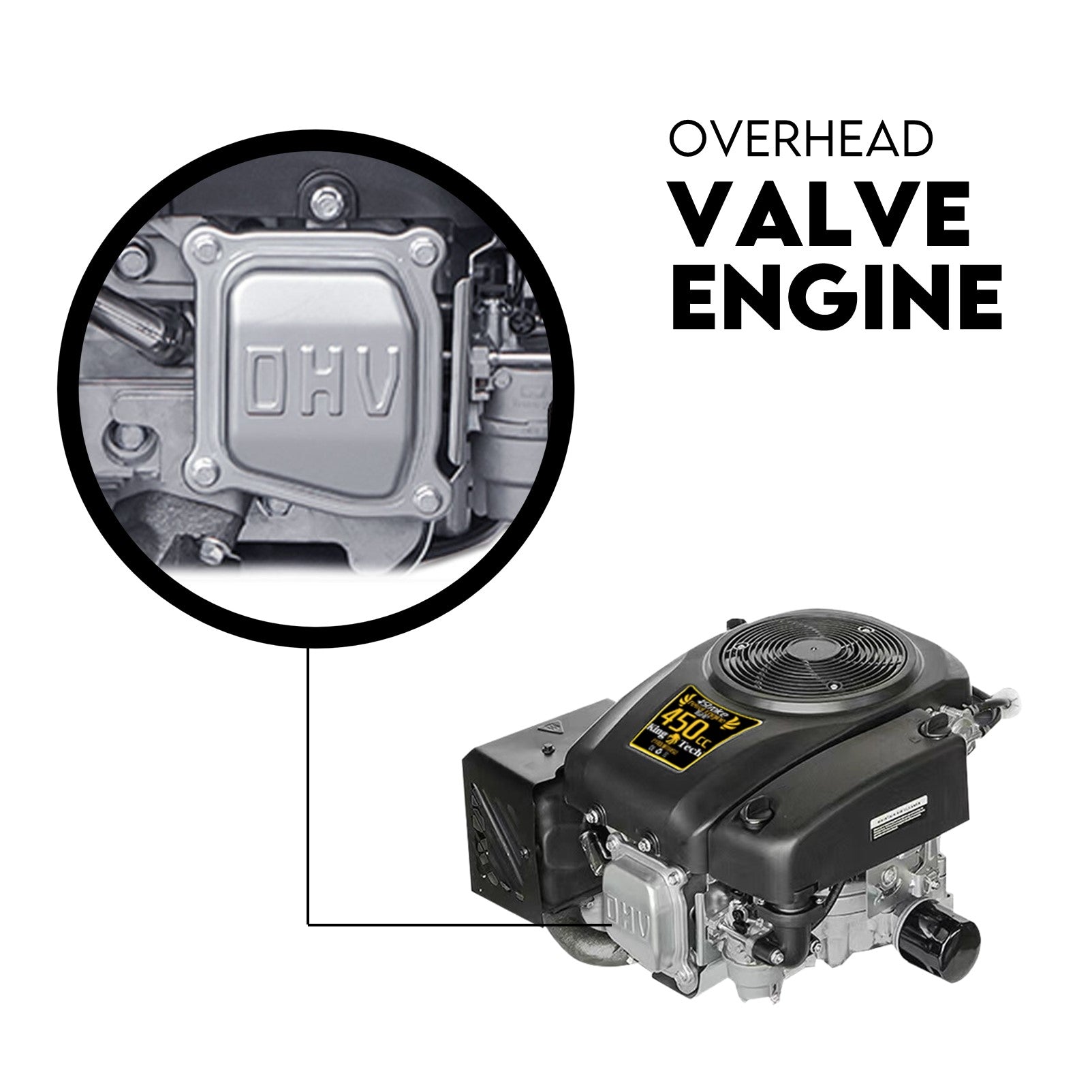 16HP Vertical Shaft Petrol Motor Engine 4 Stroke