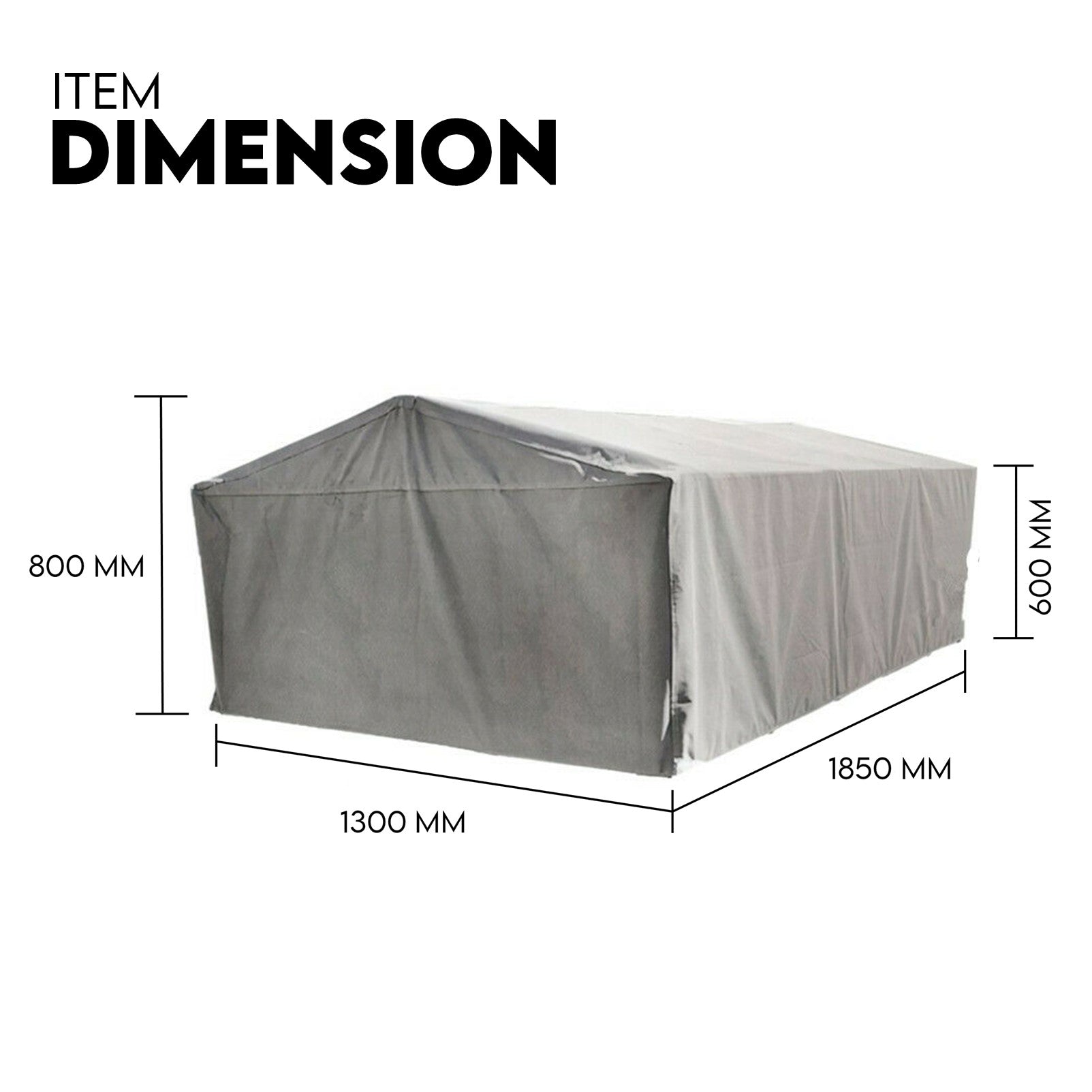 Trailer Cage Cover 6x4